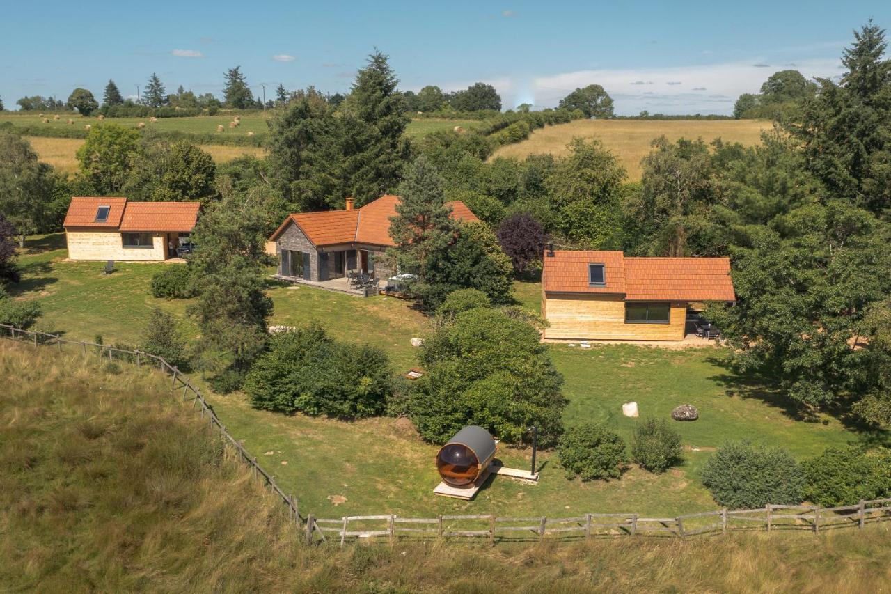 Les Lodges Du Morvan Brazey-en-Morvan Exterior foto